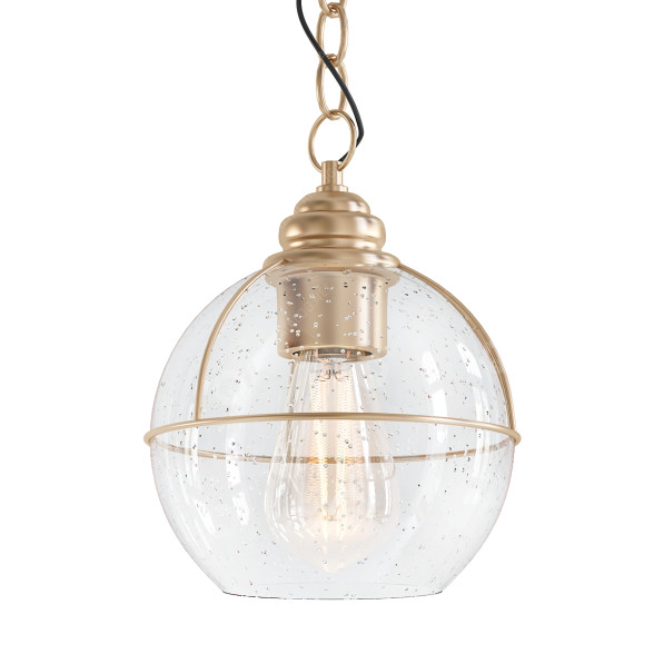 Lámpara colgante Modern Gold Seeded Lnc Home Modelo 3D