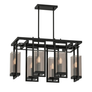 Люстра Vanna 6 Light Up Chandelier by CWI Lighting