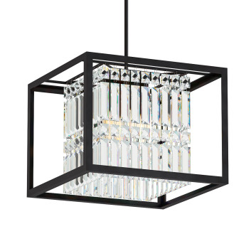 Люстра Houzz Ketalin Black Crystal Square