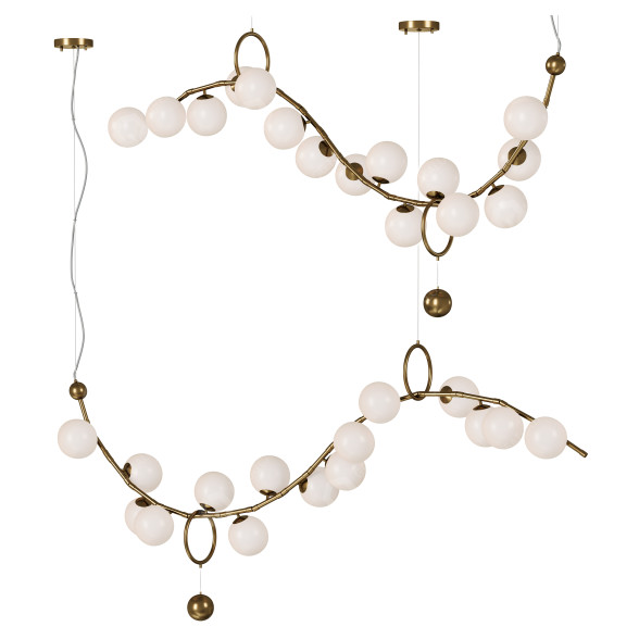Люстра Elk Home Acuminate Wide 15-Light Linear 3D модель