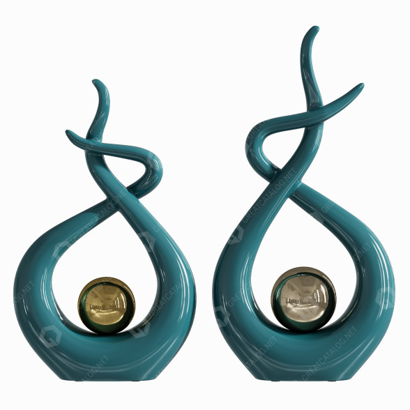 Statuette Art 3D-Modell