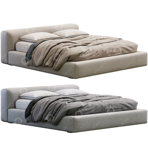Cama Desiree Kubic Modelo 3D