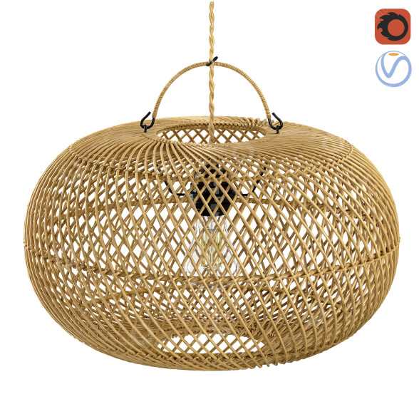 Lampa wisząca Bazar Bizar The Wholly Natural S model 3D