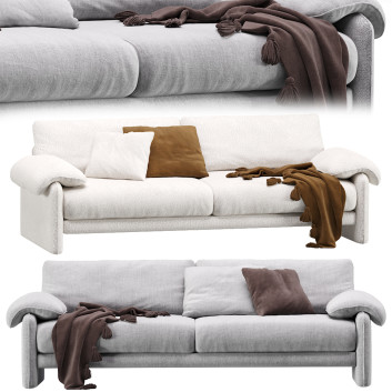 Sofa  West Elm Parry Model 3D