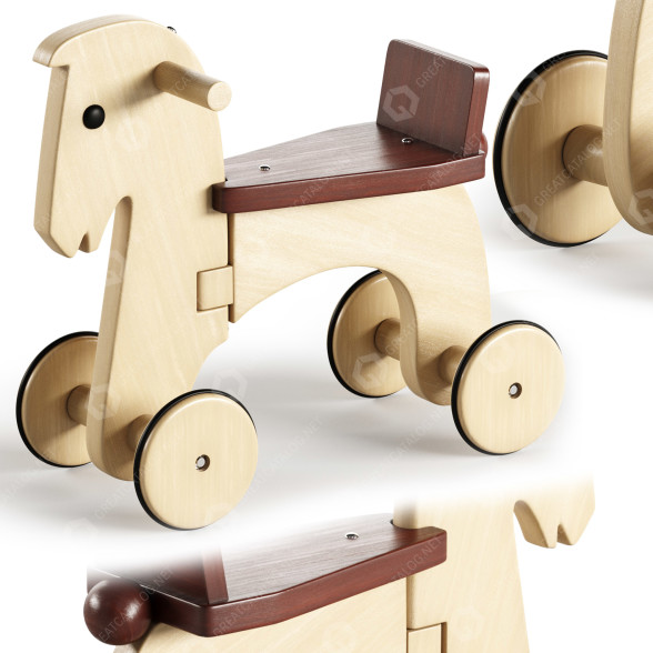 Jouet Horse for Kids modèle 3D