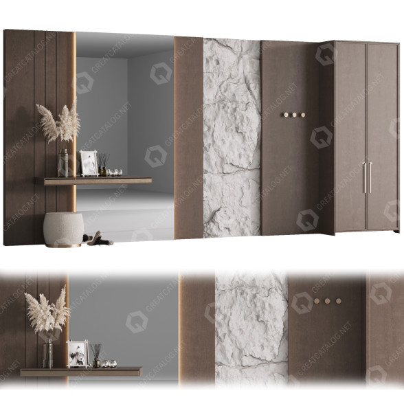 Pasillo Composition Modelo 3D