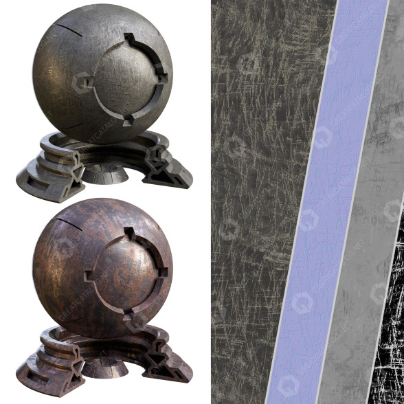 Штукатурка Patina Materials 17-18 3D модель