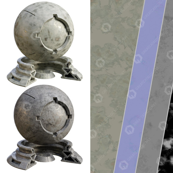 Штукатурка Patina Materials 19-20 3D модель