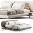 Bed and Bedside Tables Diotti Caleb - babarikograf
