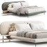 Bed and Bedside Tables Diotti Caleb - babarikograf