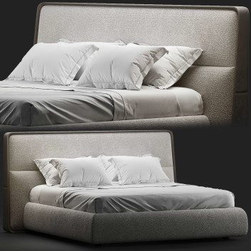 Bed  Giorgetti Frame 3D model