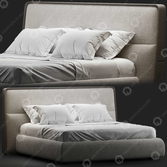 Кровать Giorgetti Frame 3D модель