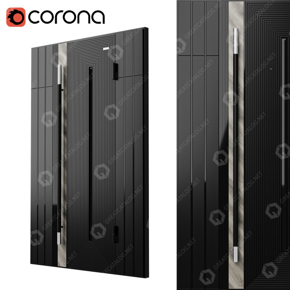 Вхідні двері Gate Verona 3D модель