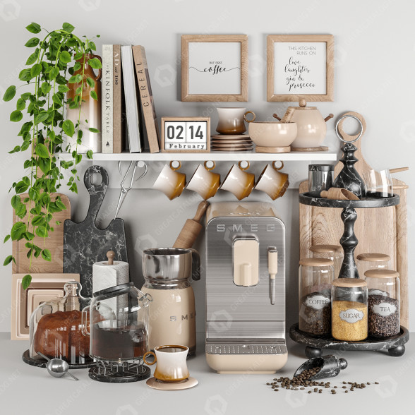 Декор Smeg Accessories 07 3D модель