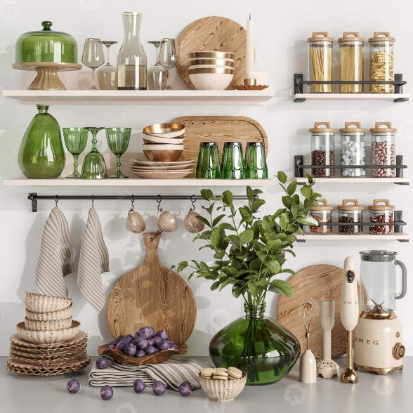 Декор Smeg Accessories 11 3D модель