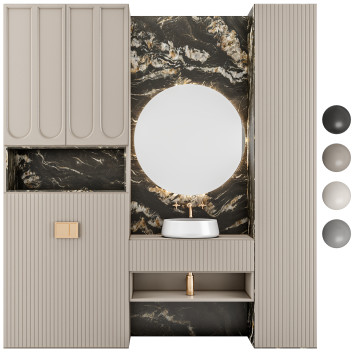 Badezimmer  Furniture B1 3D-Modell