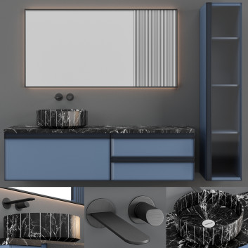 Badezimmer  Furniture B2 3D-Modell