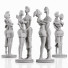 Statuetten Charming African Couple - bahartanhaee