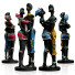 Statuetten Charming African Couple - bahartanhaee