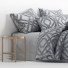 Bed and Bedside Tables Adairs Willow Silver Coverlet - Sergey Gnatyk