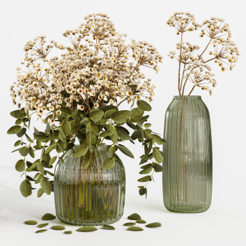 Blumensträuße  Set 13 3D-Modell