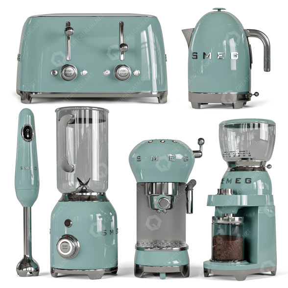 Кухонна техніка Smeg Small 3D модель