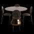 Stół i krzesła West Elm Silhouette Pedestal and Ingrid Set - hikmatovadildora99-37458