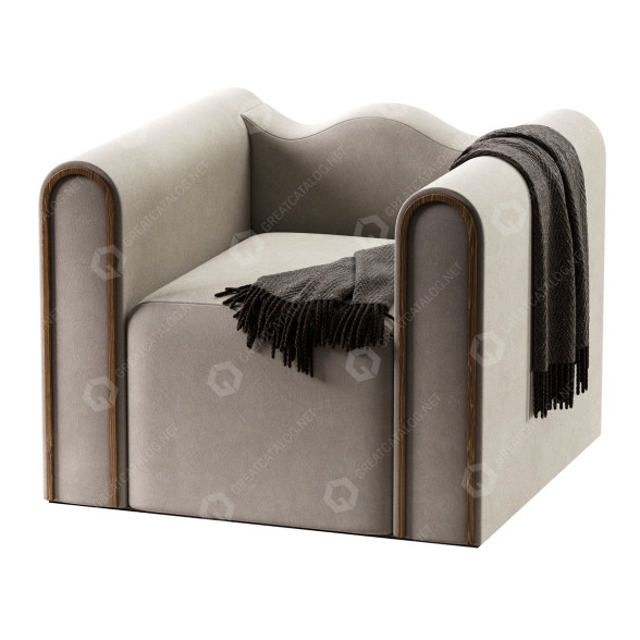 Sessel Frederic Pellenq Camarat 3D-Modell