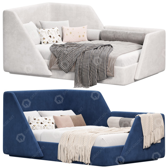 Bett Children Teen Adults Esteta 3D-Modell