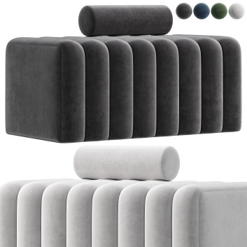 Banco Homary Modern Line Tufted