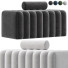 Banco Homary Modern Line Tufted - Adamari