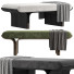 Банкетка Gallotti&Radice Stami Bench - Adamari