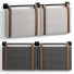 Tête de lit Nathan James Upholstered Wall Mount Floating Headboard - Adamari