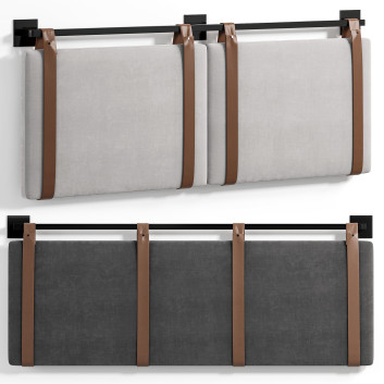 Headboard Nathan James Upholstered Wall Mount Floating Headboard