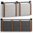 Tête de lit Nathan James Upholstered Wall Mount Floating Headboard - Adamari