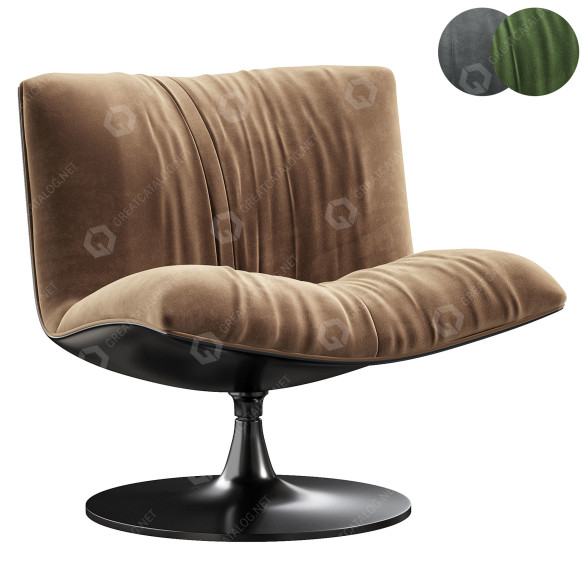 Крісло Baxter Marilyn 3D модель