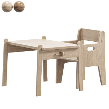 Tisch und Stühle Carl Hansen & Søn Ch 410 Peters