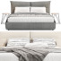 Bed and Bedside Tables Diotti Kiton - babarikograf
