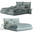 Bed and Bedside Tables Diotti Kiton - babarikograf