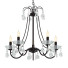 Kronleuchter Black Retro Swooping - SH.X