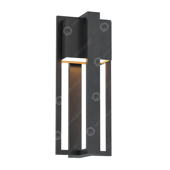 Фасадне освітлення Signature Hardware Shockoe Outdoor Entrance Wall Sconce 3D модель