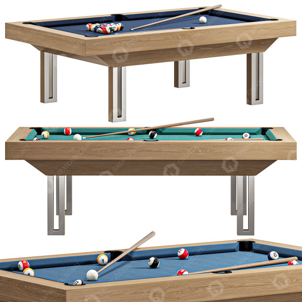 Mesa de billar Executive Pool Modelo 3D