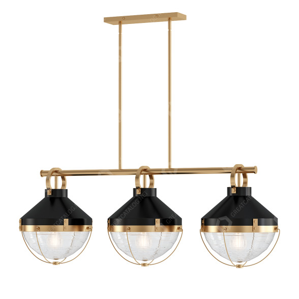 Lampe suspendue Hinkley Crew 3 Light modèle 3D
