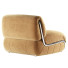 Sessel CB2 Hada Armless Beige Leather - shoxruxbekzokirov65-31540