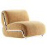 Sessel CB2 Hada Armless Beige Leather - shoxruxbekzokirov65-31540