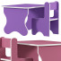 Дитячі столик та стілець Princess Set of Childrens Furniture by Msima - abdujabborovabdumajit-41034