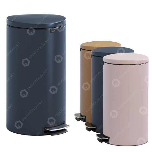 Відро для сміття Brabantia FlatBack 3D модель