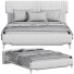 Bett Artemest Gattopardo Beige Double - fayzullayev0504-30892