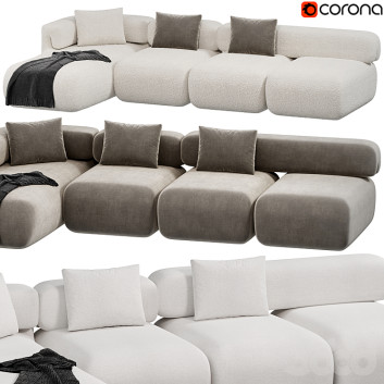 Sofa  Kooku Padun Modular Model 3D