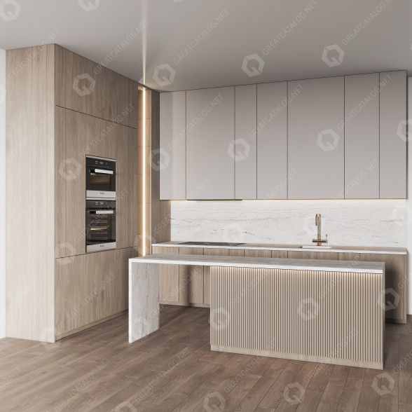 Kuchnia Set 036 model 3D